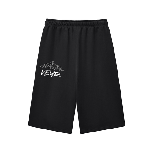 Relaxed Drawstring Three-quarter Sweatpants